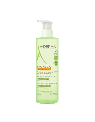 A-DERMA EXOMEGA CONTROL GEL 2IN1 500ML