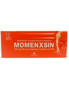 MOMENXSIN 12 COMPRESSE 200MG+30MG