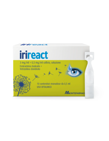 IRIREACT COLLIRIO 10 FLACONI 0,5ML