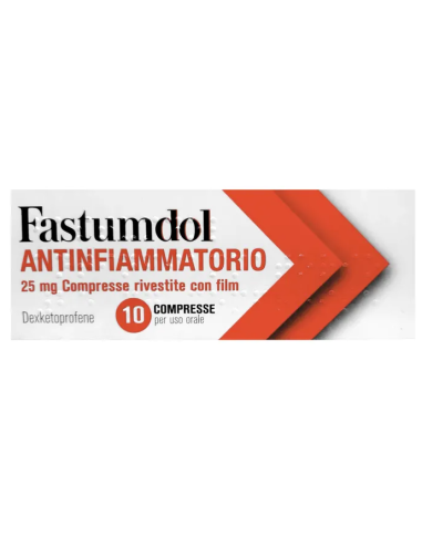 FASTUMDOL ANTINFIAMMATORIO 10 COMPRESSE 25MG