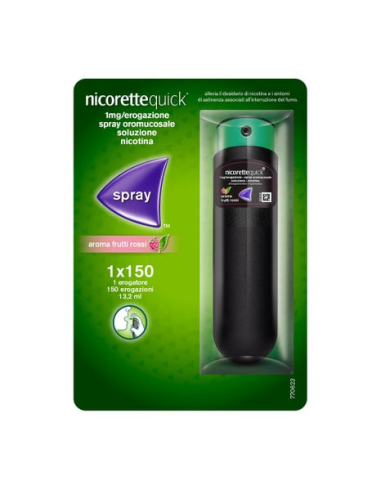 NICORETTE QUICK SPRAY 1FL 150 DOSI