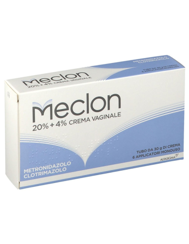 MECLON CREMA VAGINALE 30G 20%+4%+6A