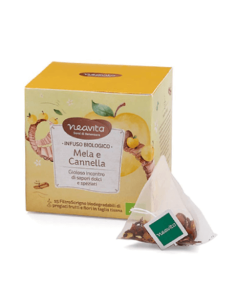 NEAVITA FILTROSCRIGNO INFUSO MELA E CANNELLA BIO