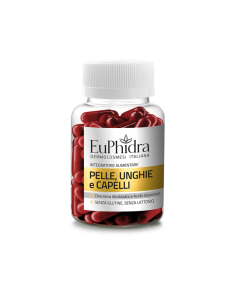 EUPHIDRA UNGHIE PELLE E CAPELLI 2 CONFEZIONI DA 60 CAPSULE