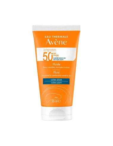 AVENE SOLARE FLUIDO SPF50+ 50ML