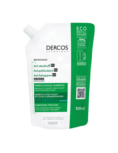 DERCOS ECO RICARICA SHAMPOO ANTI FORFORA 500ML
