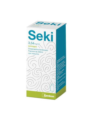 SEKI SCIROPPO 200ML 3,54MG/ML