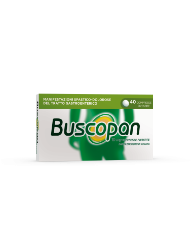 BUSCOPAN 40 COMPRESSE RIVESTITE 10MG