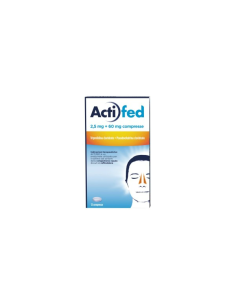 ACTIFED 12 COMPRESSE 2,5MG+60MG