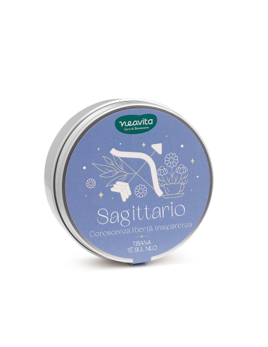 NEAVITA ROOIBOS TE' SUL NILO IN TINY TIN ZODIACO SAGITTARIO