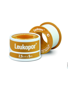 CEROTTO ROCCHETTO LEUKOPOR 2,5X500CM