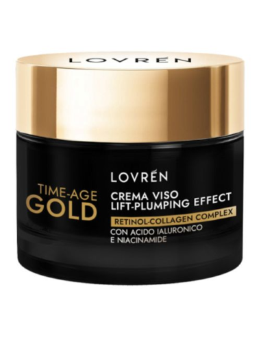 LOVREN CREMA VISO TIME AGE GOLD LIFT PLUMPING EFFECT 30ML