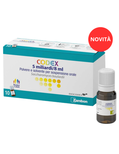 CODEX 10 FLACONCINI 5MLD 8ML
