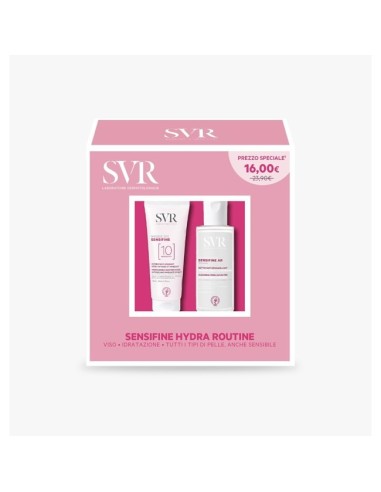 SVR SET SENSIFINE MASQUE SOS 75ML + EAU MICELLAIRE AR 75 ML