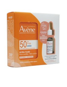 AVENE SOLARE ULTRA FLUIDO SPF50 50ML + HYALURON ACTIVE B3 SIERO 10ML