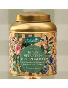 NEAVITA INFUSO ROSA SELVATICA E FIORDALISO 12 FILTRI