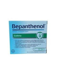 BEPANTHENOL COLLIRIO 20 MONODOSE