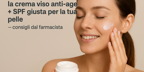 Guida 2025: scegliere la crema viso anti-age + SPF giusta per la tua pelle — consigli dal farmacista