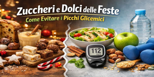 Zuccheri e dolci delle feste: come evitare i picchi glicemici e ritrovare energia